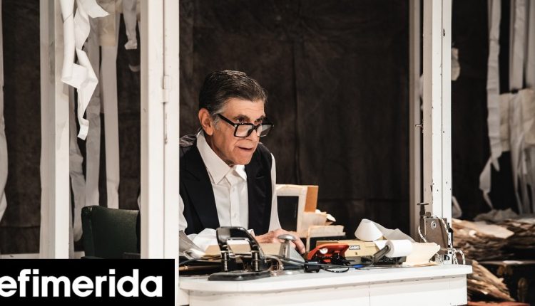 Ο-Γιάννης-Μπέζος-στις-πρόβες-για-τον-«Έμπορο-της-Βενετίας»-Δείτε-φωτογραφίες-από-τον-θίασο,-πότε-αρχίζουν