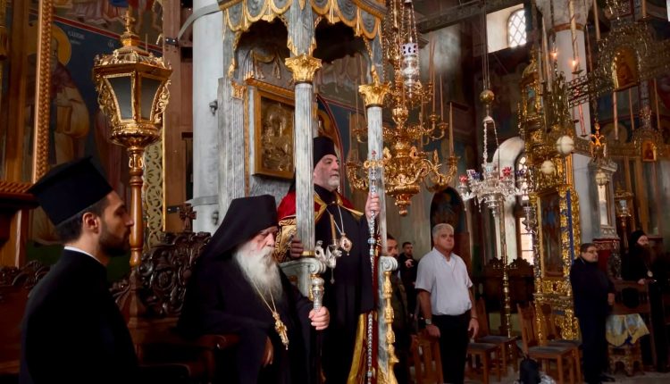 Υποδοχή-Αρχιεπισκόπου-Θυατείρων-Νικήτα-στην-ΙΜ.-Ξενοφώντος-(ΒΙΝΤΕΟ)