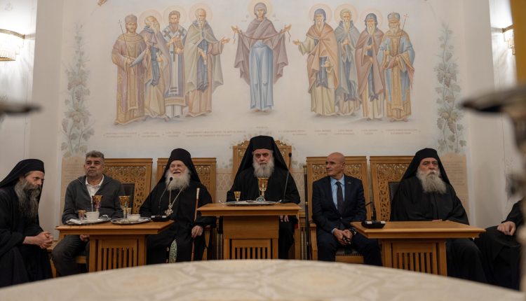 Ομιλίες-στο-Συνοδικό-της-ΙΜΜ.-Βατοπαιδίου-για-την-πανήγυρη-του-Οσίου-Ευδοκίμου
