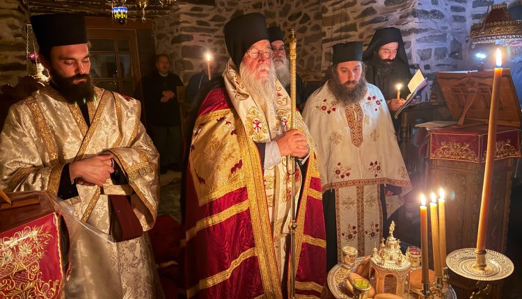 Ο-Κερκύρας-Νεκτάριος-στο-Άγιον-Όρος