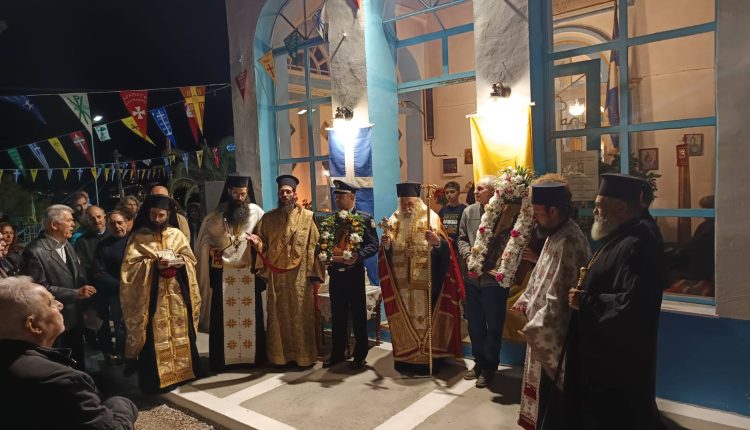 Εορτασμός-της-Οσίας-Ματρώνης-της-Χιοπολίτιδος-και-του-Αγίου-Μεγαλομάρτυρος-Αρτεμίου-στη-Σάμο