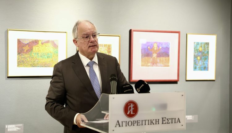 Ο-Πρόεδρος-της-Δημοκρατίας-εγκαινίασε-την-έκθεση-«Νίκος-Γαβριήλ-Πεντζίκης:-Θρέμμα-του-Άθω»