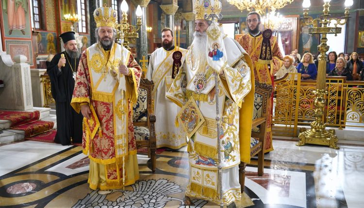 Η-εορτή-του-Αγίου-Μεγαλομάρτυρος-Δημητρίου-του-Μυροβλύτου-στην-Ιερά-Μητρόπολη-Πειραιώς.
