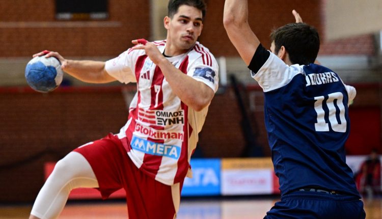 handball-premier:-Εύκολα-ο-Ολυμπιακός-40-26-τον-Δούκα