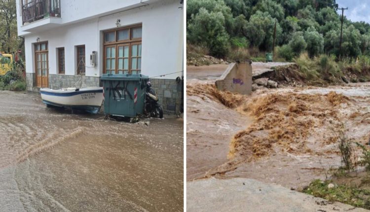 Πήλιο-και-Σκιάθος-μετρούν-τις-πληγές-τους-από-την-κακοκαιρία:-Κατέρρευσαν-δρόμοι,-πλημμύρισαν-σπίτια,-οικισμοί-κόπηκαν-στα-δύο