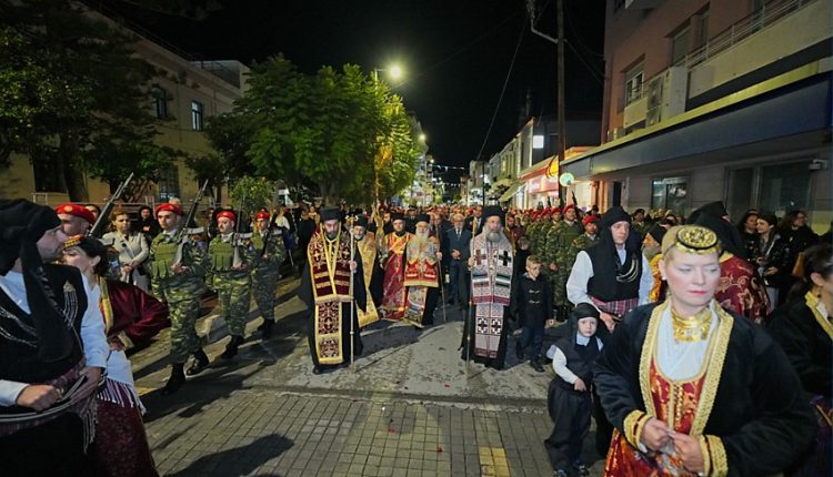 Λαμπρή-λιτανεία-Αγίων-Τεσσάρων-Νεομαρτύρων-και-Παναγίας-Σουμελά-στο-Ρέθυμνο