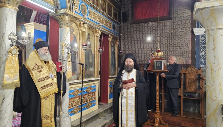 Ο-Μητροπολίτης-Μάνης-τέλεσε-την-Εξόδιο-Ακολουθία-της-μητέρας-του-Αντιστρατήγου-Δημοκρίτου-Κωνσταντάκου