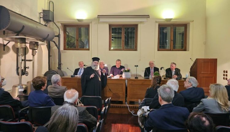 Ο-Μητροπολίτης-Μάνης-στην-εκδήλωση-τιμής-και-μνήμης-στον-καθηγητή-Εμμανουήλ-Μπεχράκη